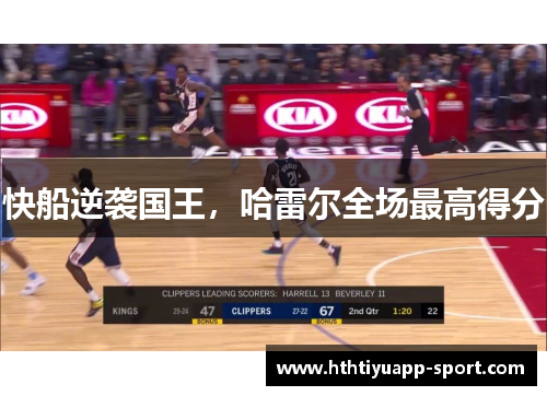 快船逆袭国王，哈雷尔全场最高得分